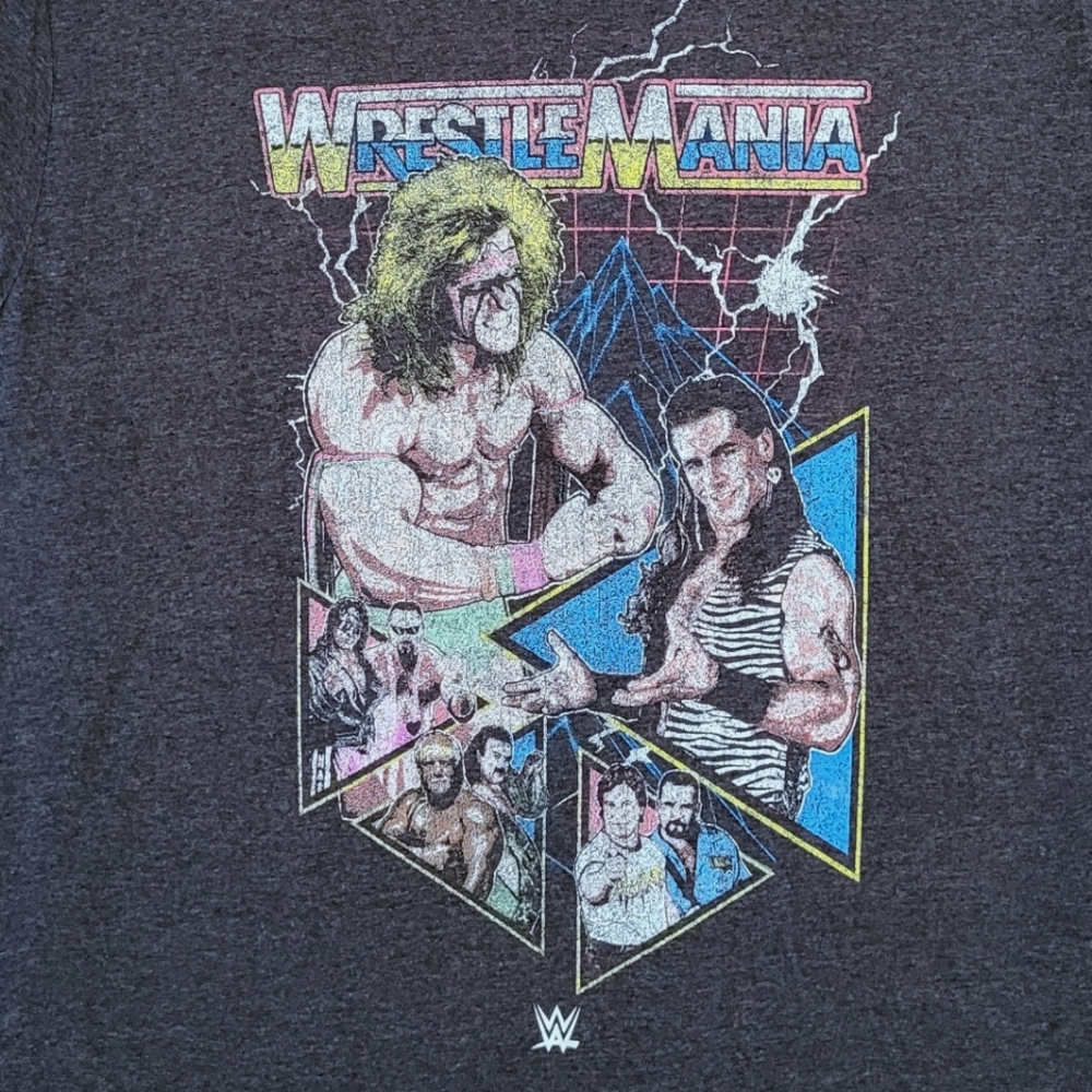 Mad😡 Engine Global🌎 LLC Wrestle🤼 Mania Graphic Tee👕 - NWOT - Picture 3 of 10